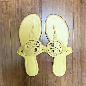 Tory Burch Sunny Yellow Sandals - Never worn
